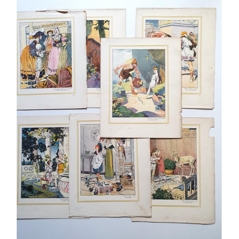 7 illustrations