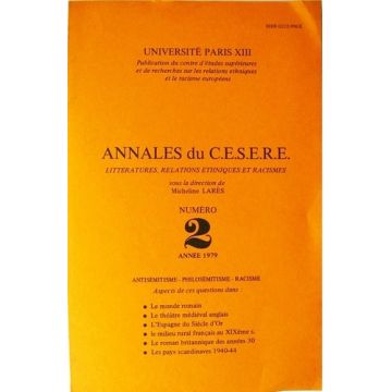 Annales du C.E.S.E.R.E Numéro 2