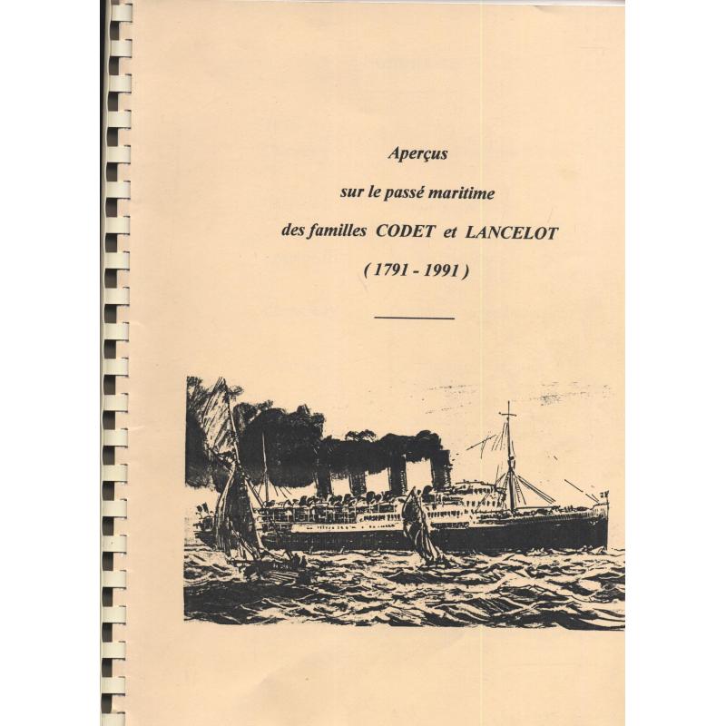 Aperçus sur le passé maritime des familles CODET et LANCELOT (1791-1991)