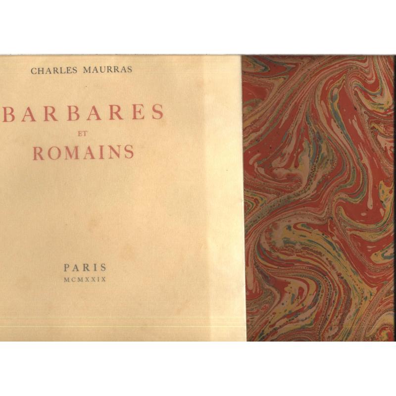 Barbares et romains  par Maurras