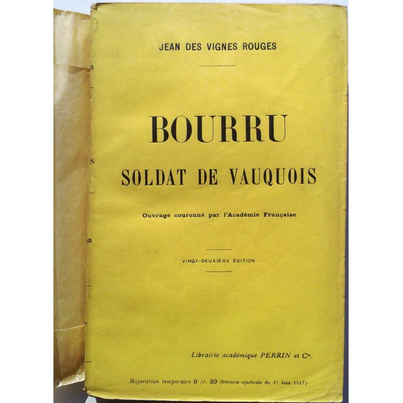 Bourru soldat de Vauquois