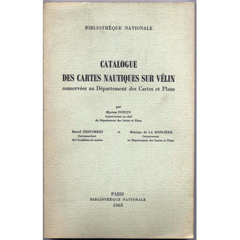 Catalogue des cartes nautiques sur velin