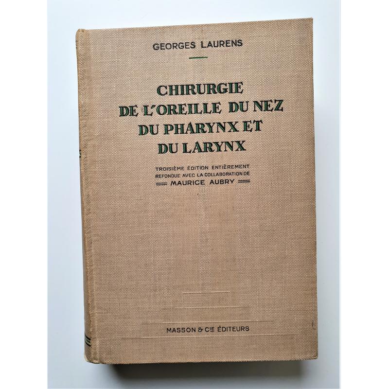 Chirurgie de l'oreille du nez du pharynx et du larynx