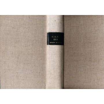 Congrès archéologique France LXXXè session tenue à Moulins et à Nevers 1913