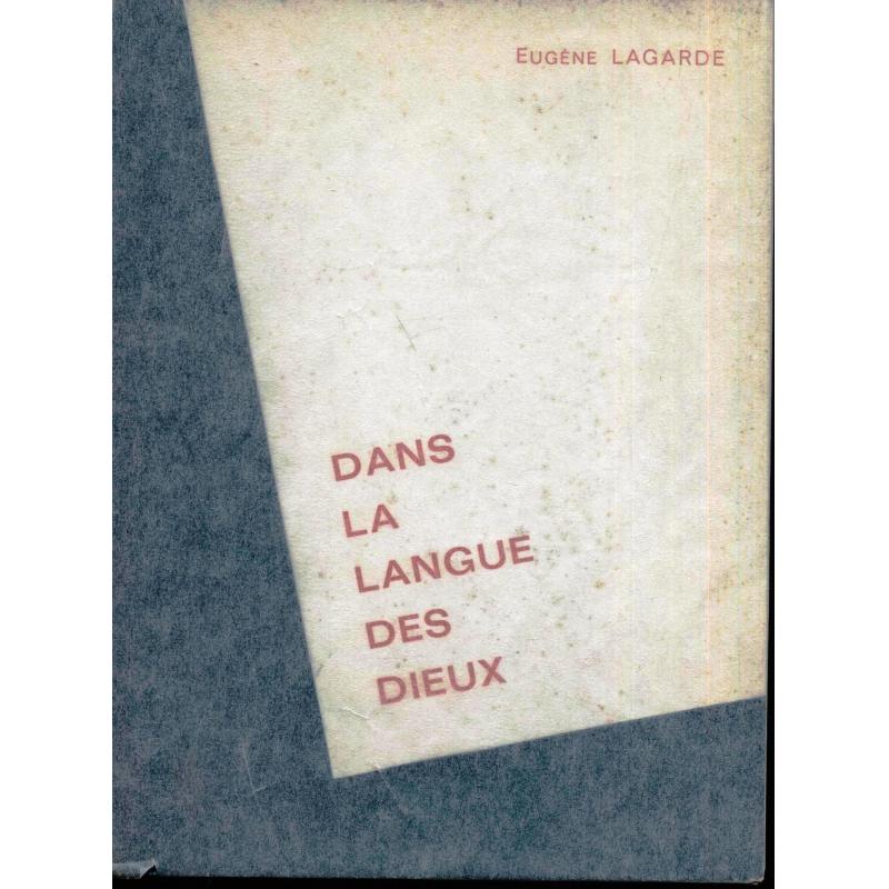 Dans la langue des dieux (recueil de poésies)