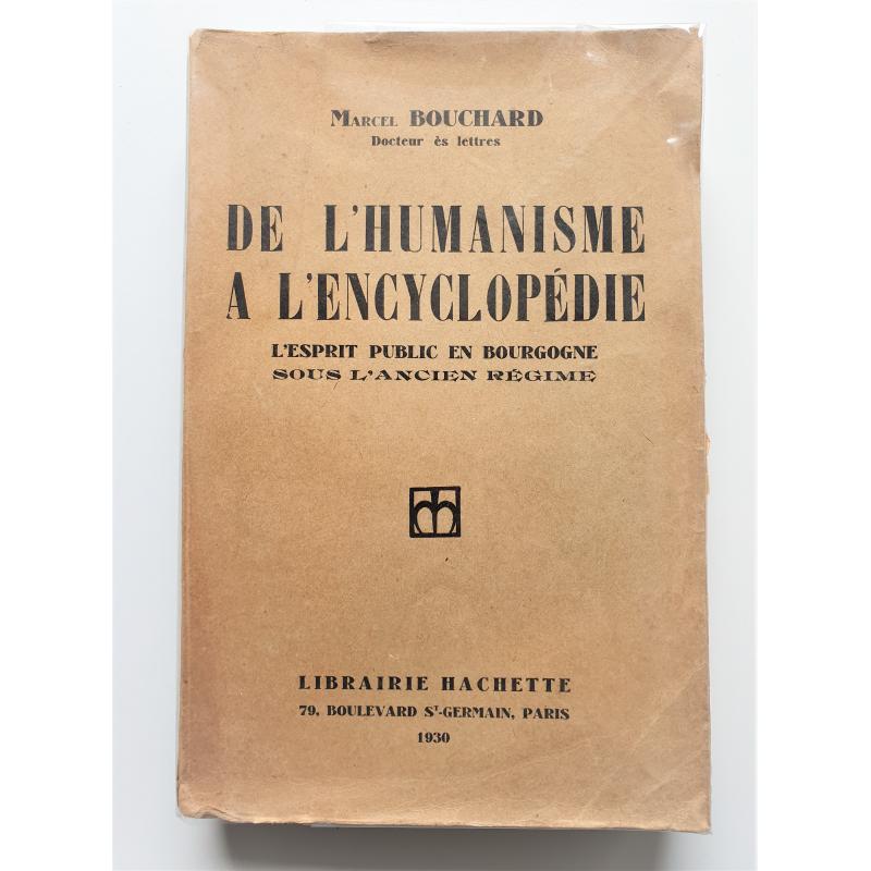 De l'humanisme a l'Encyclopédie