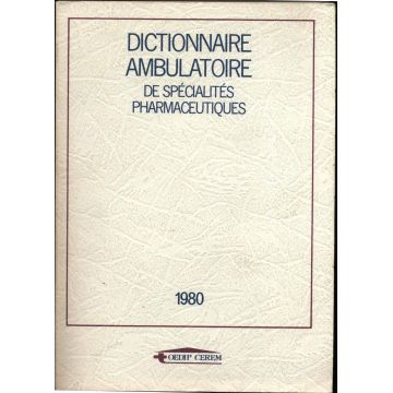 Dictionnaire ambulatoire de spécialités pharmaceutiques