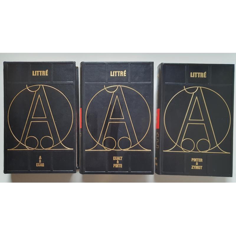 Dictionnaire de la Langue française Littré 3 tomes
