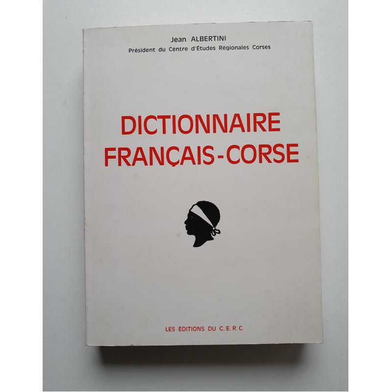 Dictionnaire Français-Corse Albertini
