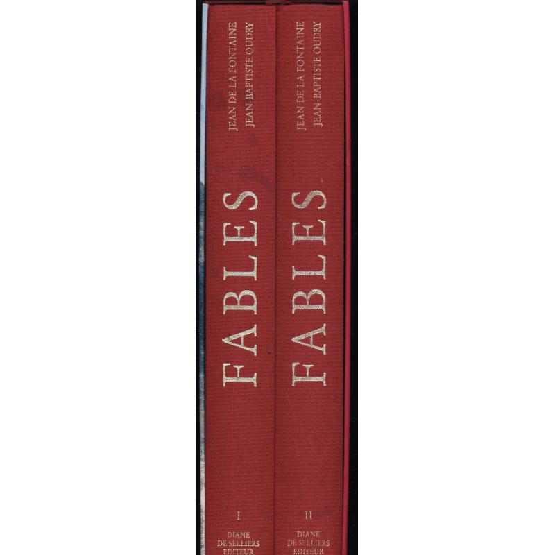 Fables de La Fontaine illustrées par Oudry 2 tomes