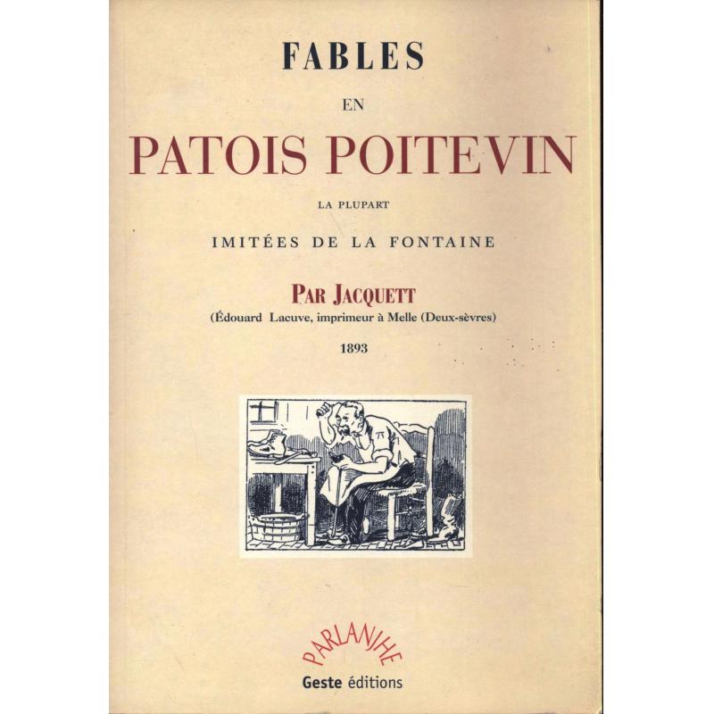 Fables en patois poitevin la plupart imitées de la Fontaine
