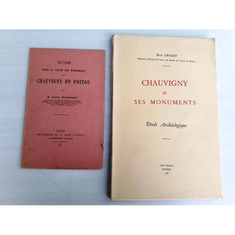 Guide pour la visite 1901 + Chauvigny en Poitou et ses monuments 