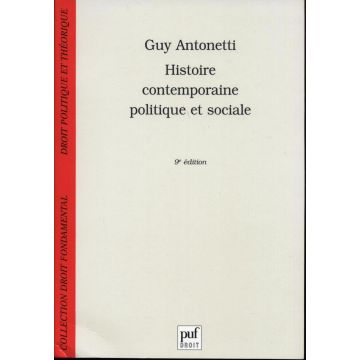 Histoire contemporaine politique et sociale