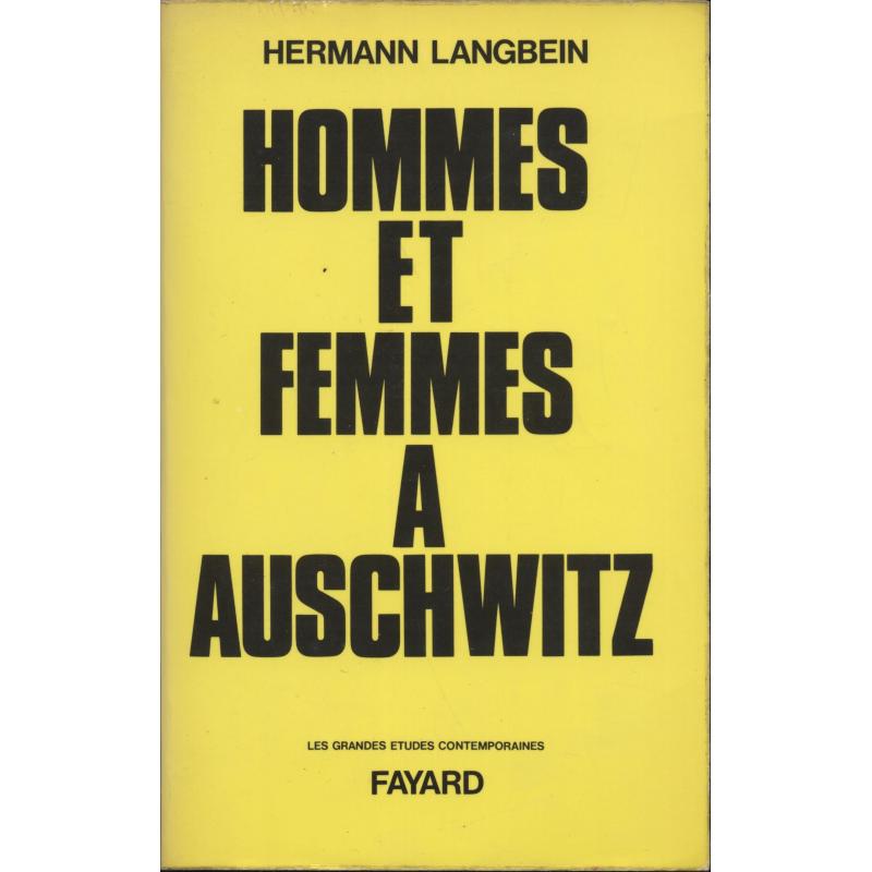 Hommes et femmes à Auschwitz 