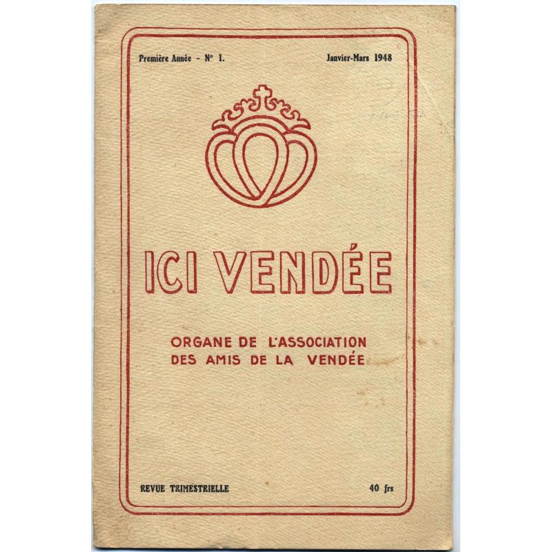 Ici vendée n°1 de 1948