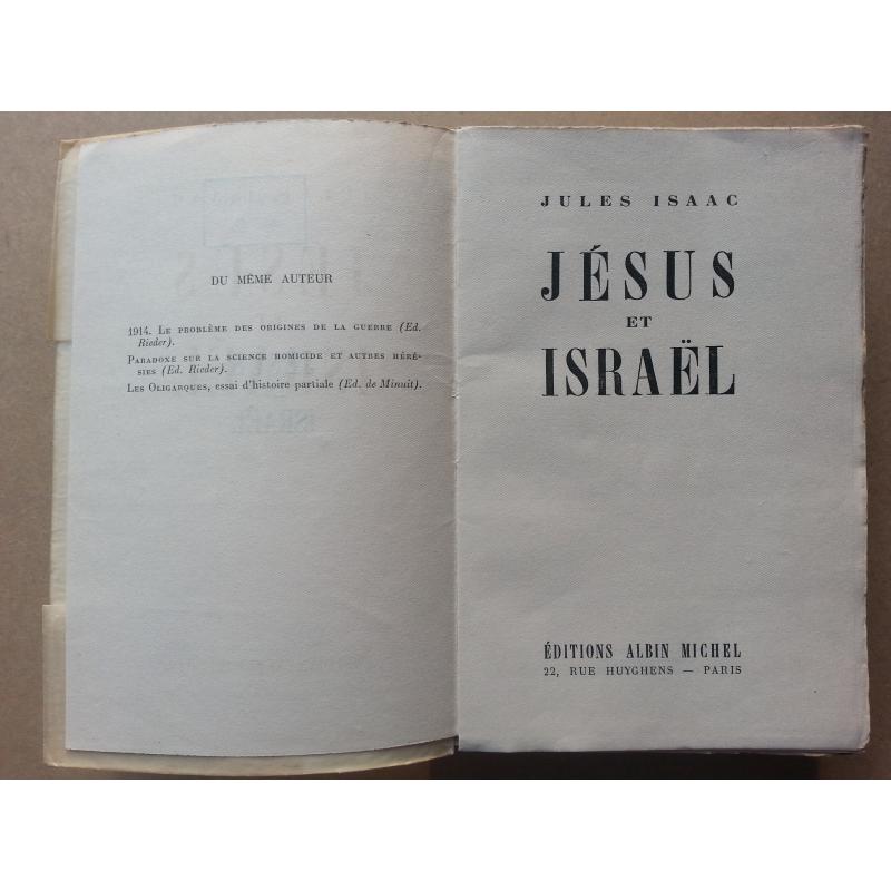 Jesus et Israel ex-libris de Michel Debré