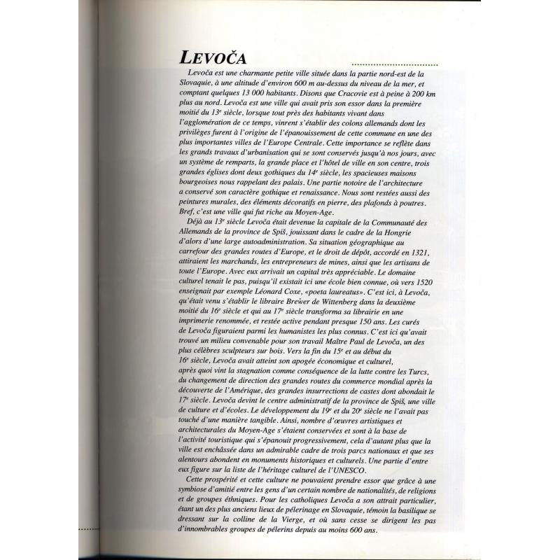 L'Eglise Saint-Jacques de Levoca, l'oeuvre de Maitre Paul