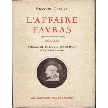 L'Affaire Favras 1789-1790