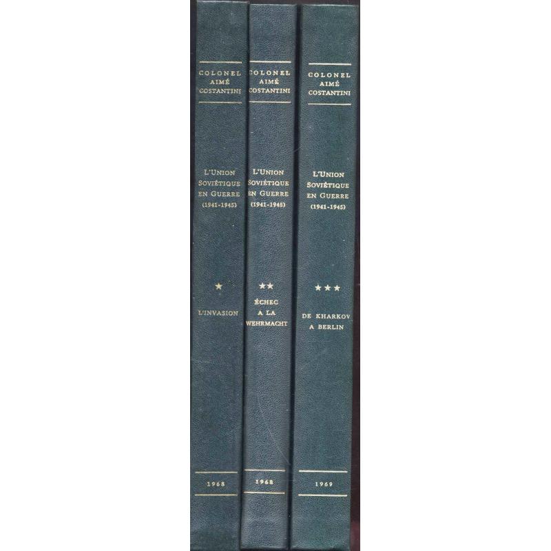 L'Union Soviétique en guerre 1941-1945 3 tomes