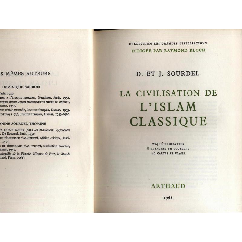 La civilisation de l'Islam classique