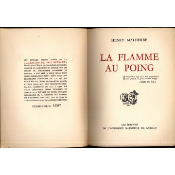 La flamme au poing