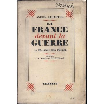 La France devant la guerre