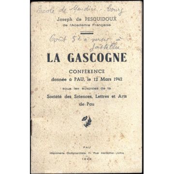 La Gascogne conférence donnée à Pau le 12 mars 1942