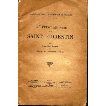 La "Vita" ancienne de Saint-Corentin