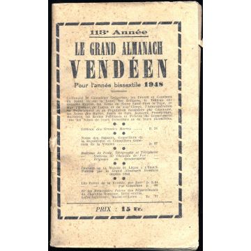 Le grand almanach vendéen. 113e annee