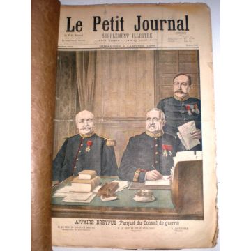 Le Petit journal supplément illustré du 2/1 au 25/12 1898 du 372 au 423