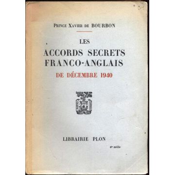 Les accords secrets franco-anglais de decembre 1940