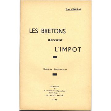 Les Bretons devant l'impôt