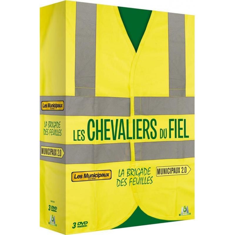 Les Chevaliers du fiel la brigade des feuilles 3 DVD les municipaux