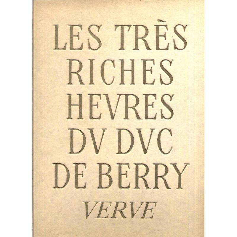 Les très riches heures du Duc de Berry Verve 7 et 10