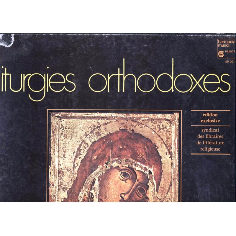 Liturgies orthodoxes Coffret de 3 disques vinyles 