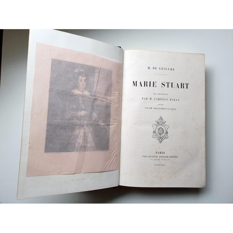 Marie Stuart relié avec gravures