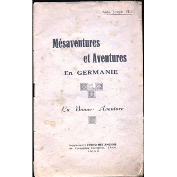 Mesaventures et aventures en Germanie