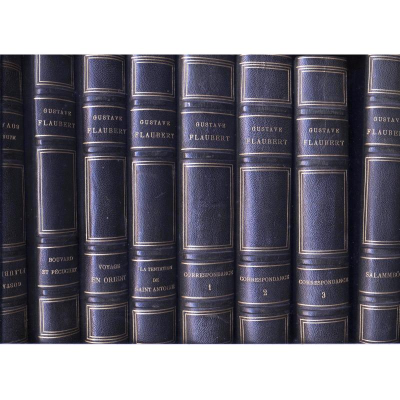 Oeuvres complètes illustrées de Flaubert en 10 volumes