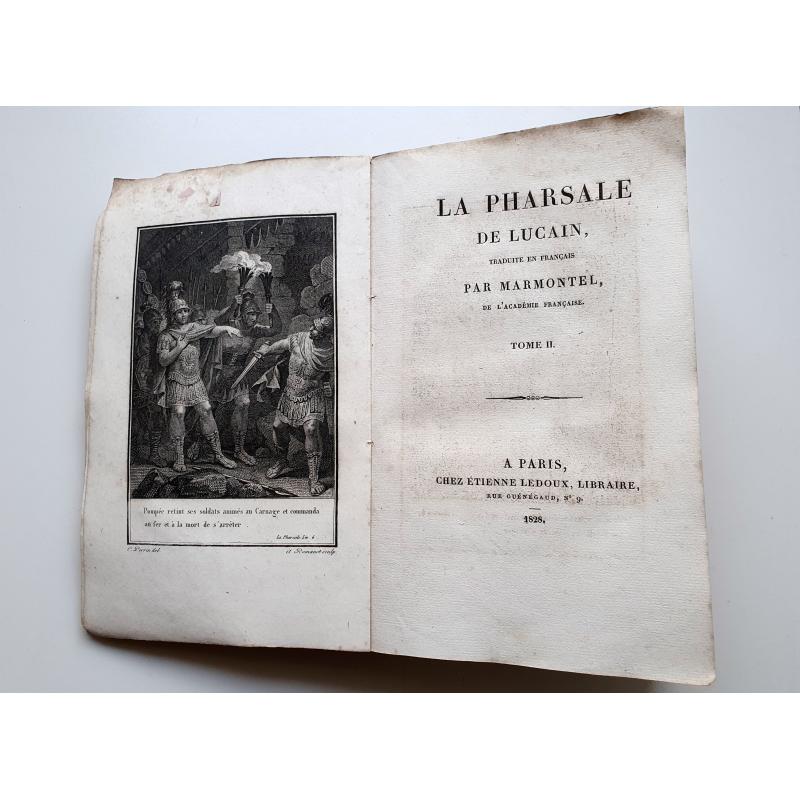 Oeuvres de Marmontel. La Pharsale de Lucain tome 2 sur 2