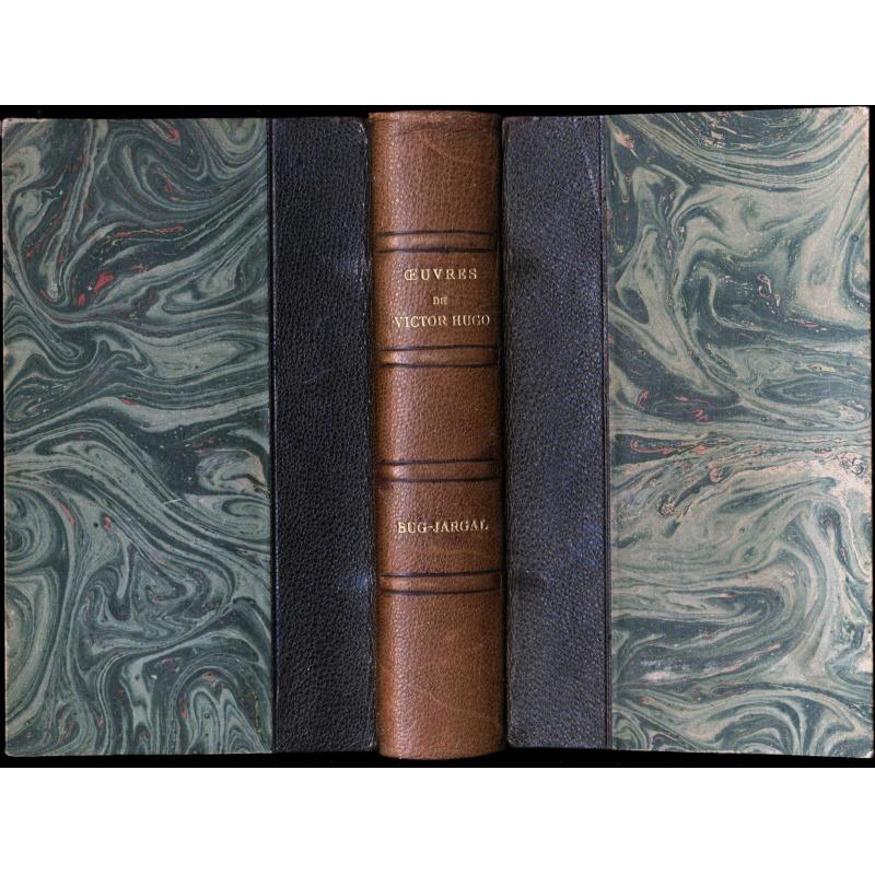 oeuvres de Victor Hugo Bug-Jargal couvertures conservées