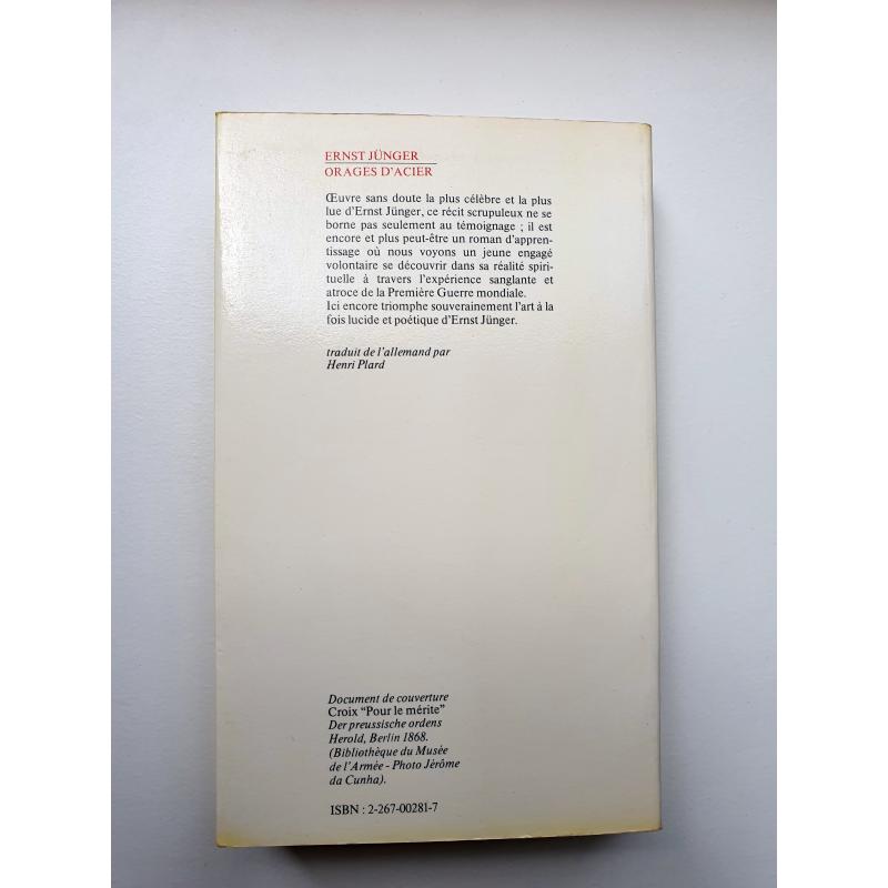 Orages d'acier port gratuit