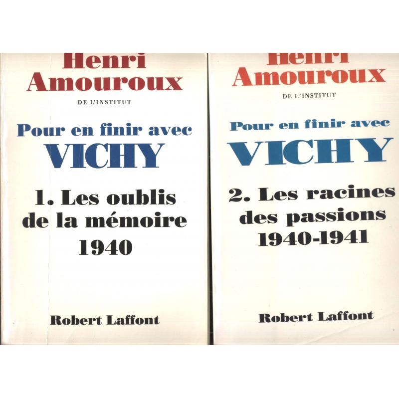 Pour en finir avec Vichy 2 tomes