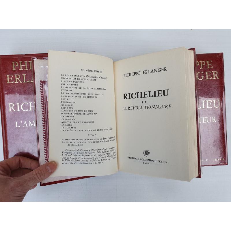 Richelieu en 3 tomes