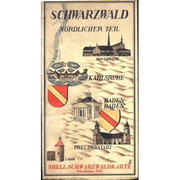 Shell-Schwarzwaldkarte Nordlicher Teil