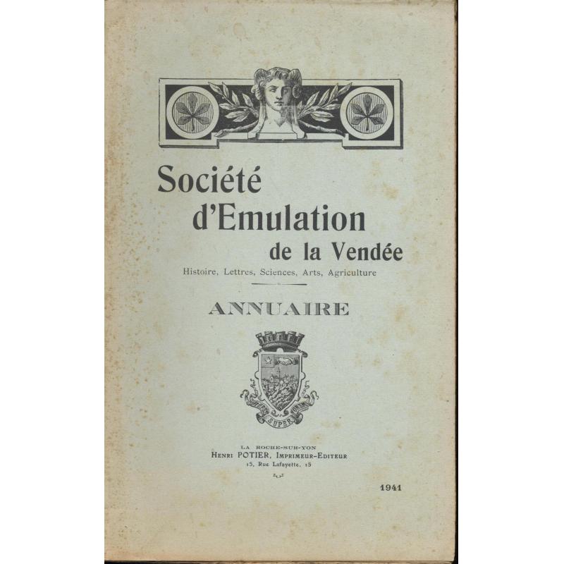 Société d'émulation de la Vendée 1941