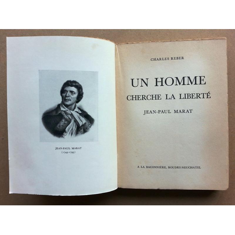 Un homme cherche la liberté Jean-Paul Marat
