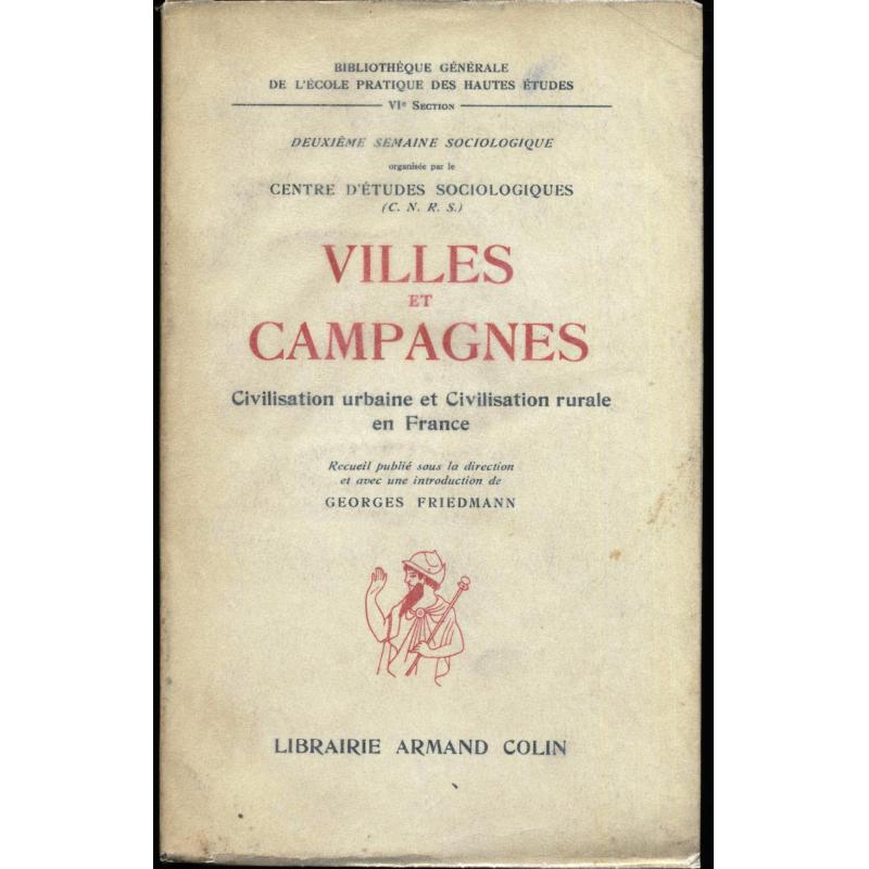 Villes et campagnes