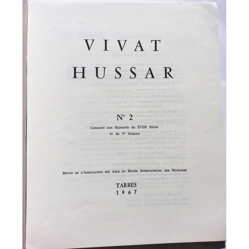 Vivat Hussar n°2 consacré aux hussards du XVIIIè siècle et du Ier Empire
