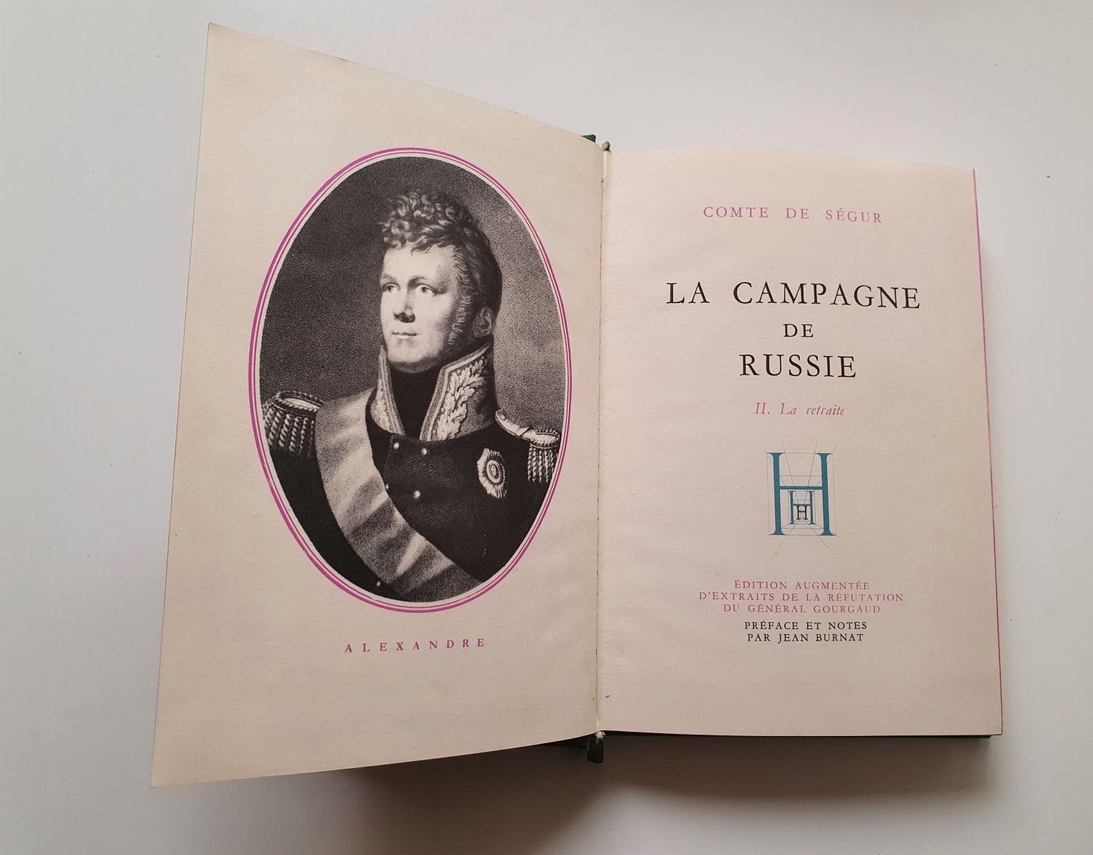 La campagne de Russie 2 tomes + Bonaparte intime