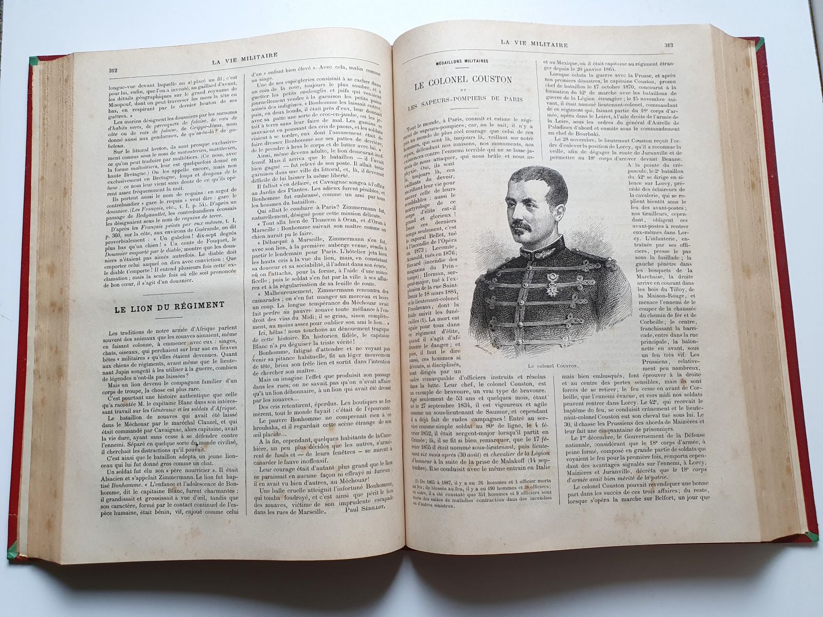 La vie militaire genay